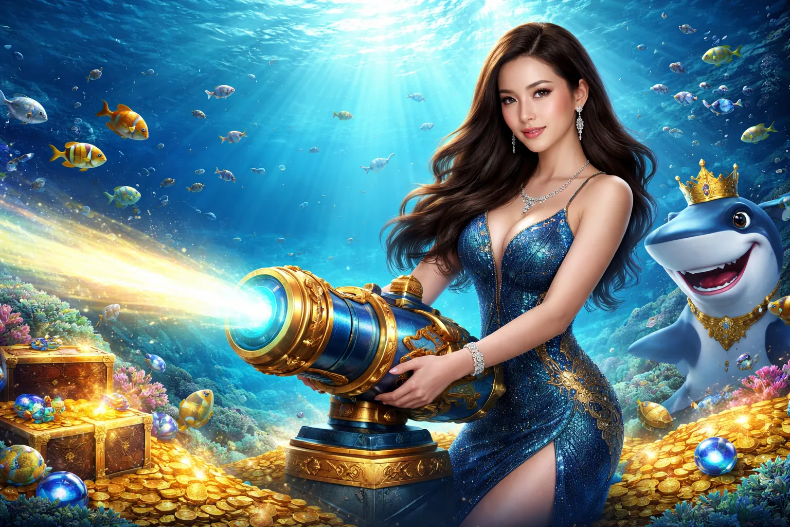 Trò chơi Bắn Cá Rồng 3D với đồ họa ấn tượng